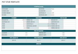 Electronic stubs are becoming more popular. Free Pay Stub Templates Smartsheet