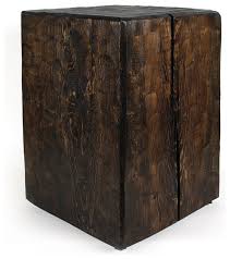 Retro cool and sassy, the uttermost matty mirrored cube end table is a reflection of bold times. Santa Fe Solid Pine Cube Table Rustic Side Tables And End Tables By Pfeifer Studio Houzz