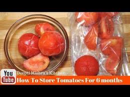 Preserve Tomatoes How To Store Tomatoes For A Long Time Store Tomatoes Tomato Storage Ideas Youtube How To Store Tomatoes Preserving Tomatoes Tomato