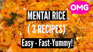 Must Try Easy Mentai Rice Recipes Salmon Mentai Rice With Oven Sal Salmon Recipes Oven Salmon Recipes
