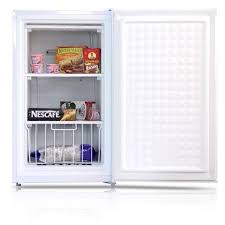 Midea 3 0 Cu Ft Upright Freezer In White Whs109fw1 The Home Depot Upright Freezer Chest Freezer Solid Doors