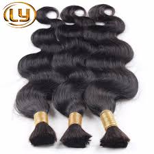 Buy braid human hair extensions and get the best deals at the lowest prices on ebay! Grade 9a Micro Mini Braiding Hair Brazilian Bulk Hair For Braiding 3pcs Lot 100 Human Wet And Wavy Brazilian Braiding Hair Black Buy At The Price Of 76 20 In Dhgate Com Imall Com