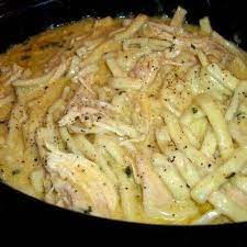 Crock Pot Chicken And Noodles Recipe Yummly Recipe Crockpot Chicken And Noodles Creamy Chicken And Noodles Easy Chicken And Noodles