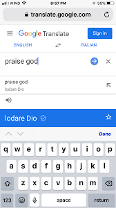 Pin By Tom Elledge On Italian Praise God Praise Italian