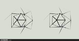 Cross Your Eyes Until They Meet And Become 3d Funsubstance Eye Illusions Optical Illusions Magic Eyes