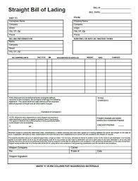 Pin On Bill Of Lading