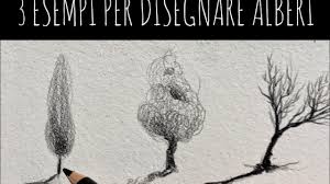Se preferisci una matita più scura, scegli una b. Come Disegnare Alberi In 3 Esempi Facili 3 Simple Example To Draw Trees Tutorial Disegno Alberi Youtube