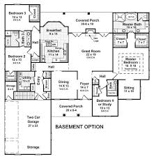 This property features 4 generously sized bedrooms, along with an open plan living a. The Hatten 5714 4 Bedrooms And 3 5 Baths The House Designers Basement House Plans Ranch House Plans New House Plans