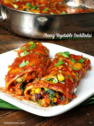 Cheesy Vegetable Enchiladas Sundaysupper Alida S Kitchen Recipe Vegetable Enchiladas Recipes Enchilada Recipes