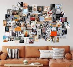 With hangit you can give your custom wall art a makeover and refresh your room decor any time you want by simply removing, adding or swapping photos thanks to the 40 removable mini clothespins and 5 twine cords. How To Decorate With A Wall Collage Kit Belle Coccinelle
