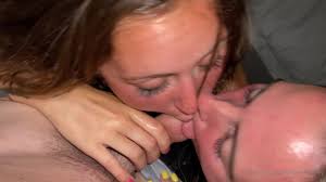 Hannah Louu and Stella Barey Wild Threesome Blowjob Video Leaked | Porn4Fans