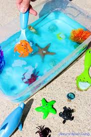 What kid doesn't enjoy the beach? Ocean Sensory Bin Easy Ocean Activities For Toddlers And Preschoolers Natural Beach Living