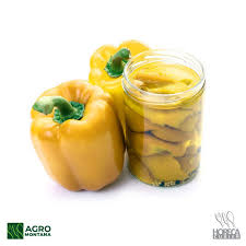 Ardei capia copti si decojiti in otet naturavit pentru mese cu salate gustoase.produsul este pasteurizat. Ardei Capia Copti In Otet Agro Montana Distributie Horeca