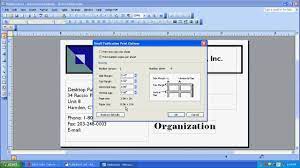 You will need to have acrobat pro, not reader to do this. Printing On A Multi Card Layout In Microsoft Publisher Youtube