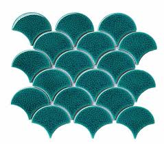 Gạch mosaic vảy cá LUMHF90011 - Sự hiện đại từ Gạch Luxcasa