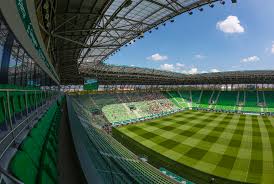 With a capacity of 22,000, the stadium was for a time the largest in hungary. A Sas Uj Feszke Az Ftc Uj Stadionja