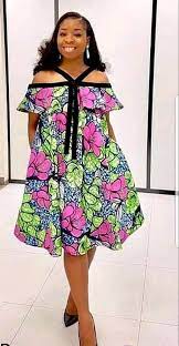 Modele De Robe Pagne Jeune Fille Afritude Attitude Facebook
