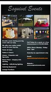 Full Party Rental Company Full Party Catering Equipment Sale Flyer
