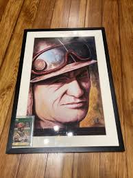 Spirit Of An Athlete, Horse Racing Print Signed Pat Day Mcferron Kentucky  Derby