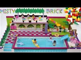 Lol Surprise Dolls Diy Bathing Suits Girls Find A Unicorn At The Swimming Pool Family Fun Playtime Youtube Lego Friends Birthday Pool Party Cakes Pool Cake