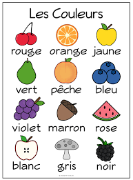 Crayons And Colors In French Printables Color English Lessons For Kids Learn French