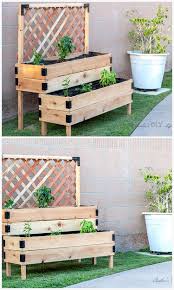 Simply easy diy this raised garden bed plan uses inexpensive furring strips to create a 50.5 x 50.5 square bed that you can use to plant seeds or seedlings. Personalized Diy Planter Box Ideas For Your Home How To Make Diy Inspirations