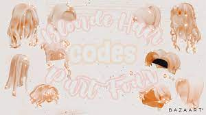 Guys, again just like watermxln said, you can use these codes for games like bloxburg. Blonde Hair Codes Links Part 4 Roblox Bloxburg Youtube