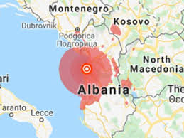 View the latest earthquakes on an interactive map, displaying the magnitude, location, depth and the event time. 6 4 Magnitude Earthquake Hits Albania Europe Gulf News