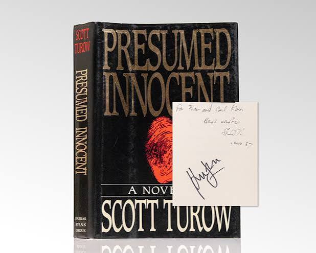 Presumed Innocent. - Raptis Rare Books | Fine Rare and Antiquarian First  Edition Books for Sale