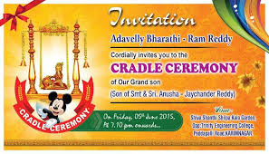 Related posts for 30 baby naming ceremony invitation. Cradle Ceremony Invitation Card Psd Template Free Downloads Cradle Ceremony Naming Ceremony Invitation 1st Birthday Party Invitations