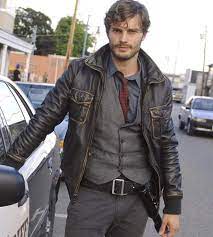 Jamie Dornan Jamie Dornan Leather Jacket Leather Jacket Men