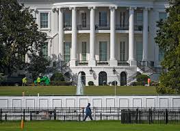 For faster navigation, this iframe is preloading the wikiwand page for white house. White House Lawn Rose Garden Being Re Sodded After Damage From Gop Convention The Washington Post