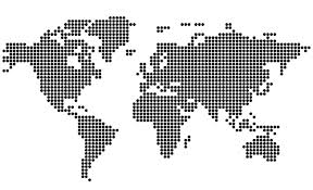 Free Dotted World Map Vector Karta Mira Vyshivka Krestom Karta