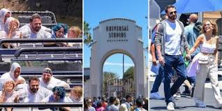 July 4, 2021 jennifer lopez & ben affleck: Jennifer Lopez And Ben Affleck Spend A Family Day At Universal Inside The Magic