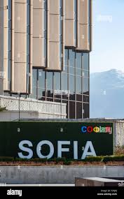Sofia City Sign Outside The National Palace Of Culture Ndk Sofia Bulgaria Europe Stock Photo Alamy
