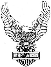 Harley Davidson Symbol Coloring Page Dibujo Para Imprimir Vehiculos Motocicleta Harley Davidson Logotipo De Harley Davidson Harley Davidson Harley