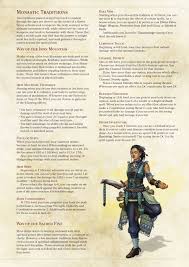 Dnd 5e Homebrew Barbarian Fighter Monk And Rogue Subclasses By Monk Dnd Dungeons And Dragons Homebrew Dnd 5e Homebrew