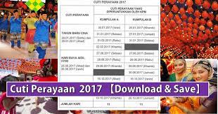 Cuti deepavali 2017 berapa hari. Cuti Perayaan Tahun 2017 Tarikh Cuti Untuk Tahun Baru Cina Hari Raya Aidilfitri Hari Deepavali Mykssr Com