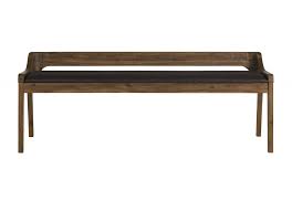 Outdoor dining bench with back. Rasmus Dining Bench Boraam Industries