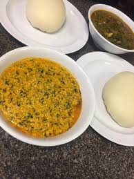 Instructions and ingredients are included in the. I Ate Banga And Egusi Soup With Fufu Food