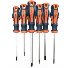 Drive or remove screws easily and efficiently with the right screwdriver. Presch Tx Screwdriver Set 6 Pieces Star Head Magnetic Screwdriver Set Professional Tool T10 To T40 Screw Driver Kit Tuv Gs Buy Online In Dominica At Dominica Desertcart Com Productid 90553510