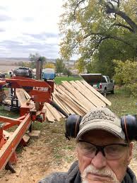 Cutting and Splitting Ash Wood at 74 Years Old
