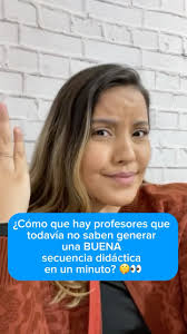 ¿Secuencia didáctica en 1 minuto? 🤯...