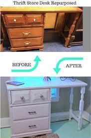 Vanity redo repurposed diy makeup vanity bedroom diy decor home decor diy vanity diy vanity mirror home diy. Upcycle An Old Desk Into A Vanity Create And Babble Old Desk Diy Vanity Old Desk Into Vanity