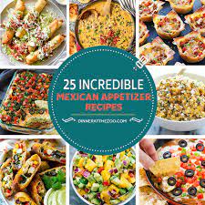 Let's start it off with the appetizers! 25 Incredible Mexican Appetizer Recipes Dinner At The Zoo