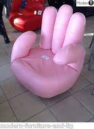 I told him to make a hand, friedeberg remembers. The Funky Ok Swivel Hand Shaped Chair Red Has To Be One Of The Most Funkiest Chairs Around The Ok Swivel Hand Hand Chair Funky Chairs Pedicure Chairs For Sale