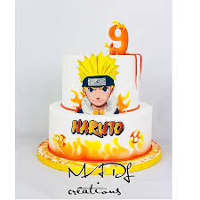 Naruto Cake By Cindy Sauvage Anime Cake Naruto Birthday Cake