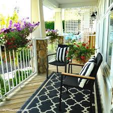 The farmer's porch in the adjacent photo has a complete pvc lattice skirt around the bottom of the porch framing. Enjoy Your Front Porch In Privacy Utr Decorating