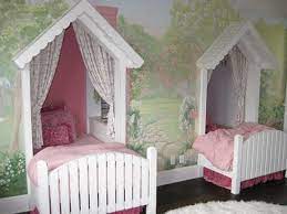 Cutest airy bedroom for girls love the matching beds in. 51 Stunning Twin Girl Bedroom Ideas Ultimate Home Ideas