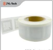 13.56 MHz Roll Hf Icod E Chip 50*50 mm RFID Library Tag Book Label Tag  Sticker
